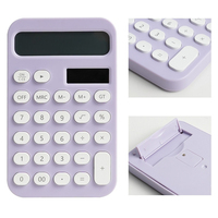 Juego de cuaderno de dibujos animados A5 personalizado al por mayor con calculadora electrónica y bolígrafo nueva colección de papelería