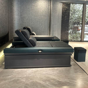 Professionelle Schönheitssalon-Liege aus Massivholz, Modern, Elektrisch Verstellbar, Faltbar, Tragbar, für Spa-Massage-Therapie und Pediküre - Product Image 5