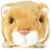 E774 Vente en gros Personnalisé ODM OEM Hamster marron réaliste en peluche, Jouets en peluche doux et moelleux, Fabrication en usine, Gerbil, Produits de qualité