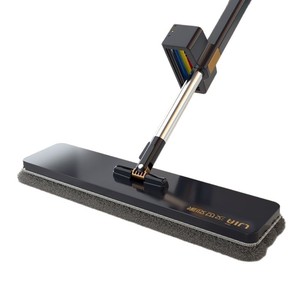 <b>Flat</b> <b>Mop</b> With Suction Board Microfiber Cloth Cover Rectangular For Home Cleaning - Product Image 4