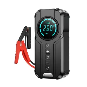 Auto Nood Mini Compressor Luchtpomp 10400Mah Draagbare Jump Starter Band Inflator 12V Auto Jump Starter Power Bank