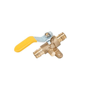 <strong>WIRSBO</strong> Drop Ear Ball Valve W/DRAIN 1/2" Long Handle Ball Valve - Product Image 5