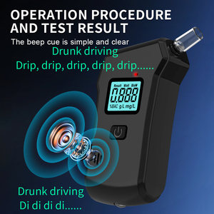 Bán buôn New arrivals xách tay hơi thở rượu Tester Monitor rượu hơi thở Sensor Meter rượu Checker Meter - Product Image 4
