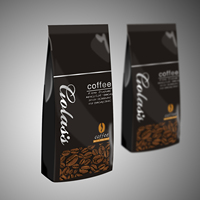 Sacs d'emballage personnalisés en plastique premium pour café, lait, aliments pour animaux de compagnie, gelée, résistants à l'humidité, avec fermeture éclair, taille et couleur personnalisées