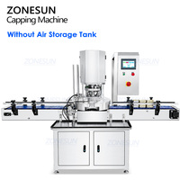 Machine de scellage automatique verticale industrielle pour boîtes de conserve carrées en aluminium ZONESUN ZS-AFK350V