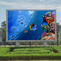 Panneau d'affichage LED couleur plein écran extérieur P10 SM3535, module d'affichage extérieur P10 pour la publicité et le libre-service
