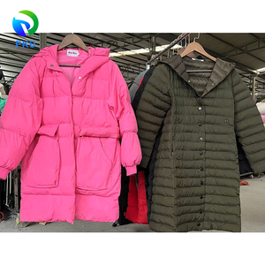 Chaqueta Larga Acolchada de Otoño Invierno para Mujer <span class=keywords><strong>Ropa</strong></span> de Mujer Usada de Moda Compra al por Mayor para Reventa <span class=keywords><strong>Ropa</strong></span> de Segunda Mano - Product Image 2