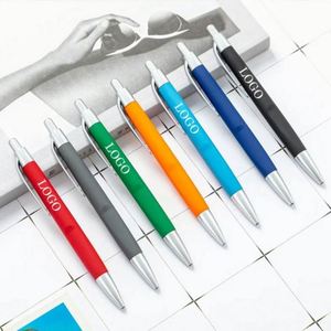 Cadeaux promotionnels, logo personnalisé, stylos à bille en plastique multicolores, styles publicitaires pour entreprises - Product Image 1