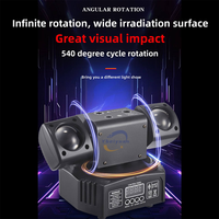 Projecteur laser rotatif LED 36W, stroboscope 3 en 1, lumière disco, télécommande DMX, DJ, bar, club, fête, mariage, effet de lumière de scène de Noël