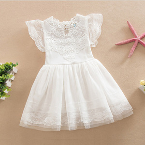 Robes élégantes pour enfants, motifs d'été, dentelle tendance, designs de robes pour enfants - Product Image 3