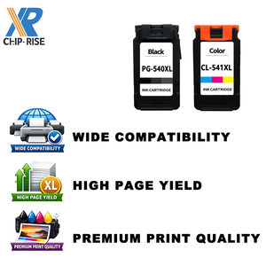 Cartuccia a Colori Compatibile ChipRise PG-540XL CL-541XL <span class=keywords><strong>per</strong></span> <span class=keywords><strong>Stampanti</strong></span> Canon PIXMA MG2150/MG2250/MG3150/MG3250 - Product Image 2