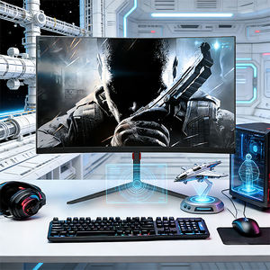 Prix de gros Moniteur de jeu incurvé pour ordinateur de bureau FHD 31,5 pouces 200 Hz <span class=keywords><strong>Consommation</strong></span> d'énergie <span class=keywords><strong>en</strong></span> <span class=keywords><strong>veille</strong></span> ultra-faible de 0,5 W Moniteur d'ordinateur - Product Image 1