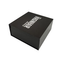 Boîte cadeau rigide pliable magnétique personnalisée en usine, gaufrage UV, anti-rayures, texture texturée, emballage pliable pour boutique