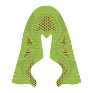 Giày chạy bộ thường ngày thoải mái cho người lớn với chất liệu da thật, thiết kế mặt trên bằng vải lưới Jacquard thoáng khí, màu sắc tùy chỉnh - Product Image 1