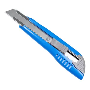 Factory Supply High Quality Knife Universal cutter 18mm Snap Off Blade Box Cutter Aluminium Alloy Utility Knife