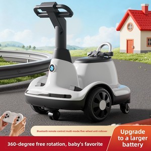 Ouletong M25 <span class=keywords><strong>Moto</strong></span> d'équilibre intérieure rechargeable pour enfants de 1 à 6 ans, avec fonction de drift et siège intégré - Product Image 1
