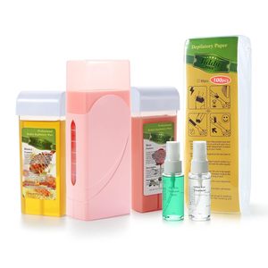 Kit riscaldatore elettrico a <span class=keywords><strong>cera</strong></span> da donna per la depilazione del corpo del viso Roll-on scaldacero in <span class=keywords><strong>cera</strong></span> <span class=keywords><strong>di</strong></span> <span class=keywords><strong>zucchero</strong></span> Plug per piedi mani aree bersaglio - Product Image 1