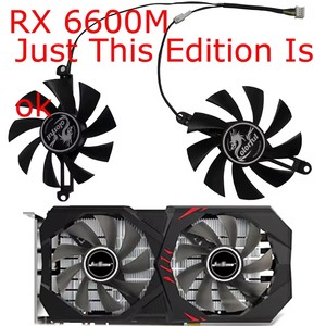 Ventilador de 85 mm para Tarjeta Gráfica, Enfriador de GPU, para JIESHUO RX 6600M 8G, para 51RISC <span class=keywords><strong>RX6600M</strong></span> 8GB, para Ziway RX580 8g, para ALSEYE RX 580 - Product Image 1