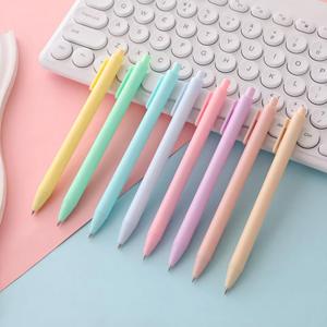 Bolígrafo de Plástico de Alta Calidad, Económico, al por Mayor, Tipo Macaron, de Alta Gama, con Punta de Bola de Colores, para Niños, Material Escolar - Product Image 4