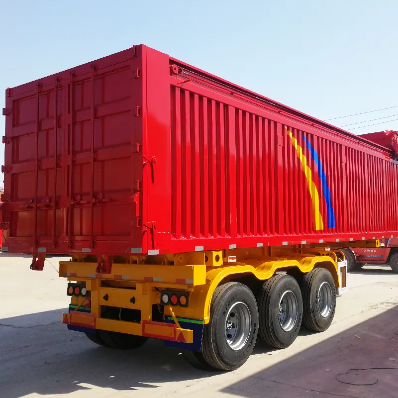 Trailer Cina produsen truk kualitas tinggi harga trailer utilitas dump trailer