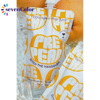 Emballages de boissons liquides personnalisés avec logo imprimé, sachets en plastique Doypack, 100 ml, 200 ml, 250 ml, 300 ml, poche à bec debout pour jus