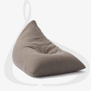 Gros <span class=keywords><strong>pouf</strong></span> canapé-<span class=keywords><strong>lit</strong></span> Triangle <span class=keywords><strong>pouf</strong></span> coussin <span class=keywords><strong>géant</strong></span> adulte <span class=keywords><strong>pouf</strong></span> paresseux canapé grand <span class=keywords><strong>pouf</strong></span> housses de chaise - Product Image 1