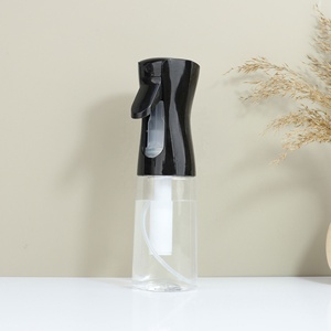 Custom logo Cosmetic Salon Fine <b>Mist</b> Sprayer 200ml 300ml Use Plastic High Tension Atomiser Continuous Spray <b>Bottle</b> - Product Image 1