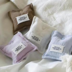 Sachet de <span class=keywords><strong>lavande</strong></span> en lin <span class=keywords><strong>pour</strong></span> armoire, aromathérapie, parfum durable, parfumé, voiture, tissu naturel, coton, sachet de charbon de bambou - Product Image 3