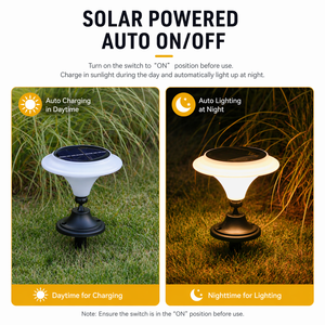 TGYW - Estaca Decorativa Solar para Jardín, para Césped, Camino, Patio, Decoración de Jardín al Aire Libre - Product Image 5