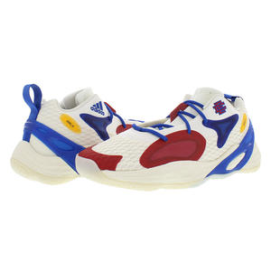 Adidas unisex exhibit A SM Fitness & Cross-Training รองเท้าสีครีม/แดง/น้ำเงิน | ของแท้100% - Product Image 1