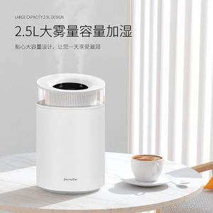 Dual <b>Mist</b> RGB LED Ultrasonic <b>Humidifier</b> with Aromatherapy Function for Hotel Outdoor Household Use 1 Year Warranty - Product Image 5