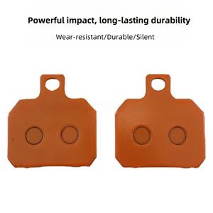 Plaquettes de frein pour moto, vélo électrique X5, frein à disque en graphène, plaquettes de frein en céramique Little Crab - Product Image 2