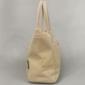 Sac fourre-tout en toile réutilisable et écologique avec fermeture éclair, personnalisable avec logo, multi-poches, idéal pour le travail et les trajets quotidiens - Product Image 3