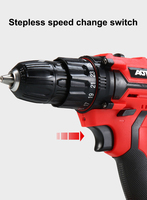 Perceuse sans fil ZHIXIN 21V de qualité industrielle, moteur sans balais, vitesse variable, mandrin sans clé, batterie lithium haute puissance OEM