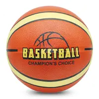 Ballon de basket-ball en caoutchouc personnalisé en vrac, CE/BSCI/Sedex/REACH, taille 7