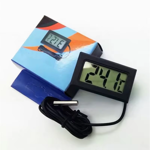 Electronic Thermometer/Refrigerator Thermometer/Aquarium Thermometer Probe Embedded Electronic <strong>Digital</strong> Display <strong>Temperature</strong> <strong>Meter</strong> - Product Image 6