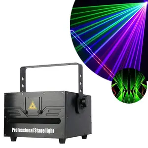 10w Rgb Full Color Animação Laser Lights Para Night Club Efeito Especial Dj Disco Club