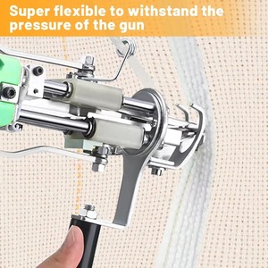 Tissu non tissé tufté imperméable et hydrosoluble de grande densité avec lignes de guidage – Tissu de <span class=keywords><strong>moine</strong></span> primaire pour tapis DIY et punch needle - Product Image 5