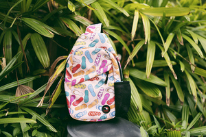 Custom Sublimation Printing Teens Crossbody Chest Pack Boy Girls Street Wear Fashion Over Shoulder Sling <strong>Bag</strong>