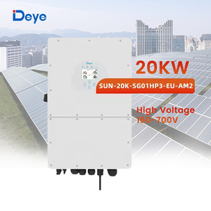 <span class=keywords><strong>Inversor</strong></span> <span class=keywords><strong>Híbrido</strong></span> <span class=keywords><strong>Deye</strong></span> SUN-20K-SG01HP3-EU-AM2 de 8Kw, 10Kw, 15Kw, 20Kw, 25Kw, <span class=keywords><strong>Inversor</strong></span> de Cadena Trifásico de Alto Voltaje para Sistemas Conectados a la Red y Fuera de la Red - Product Image 1
