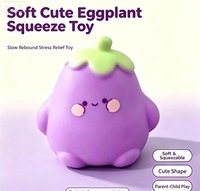 Jouets Squishies Vache Yak à Presser, Jouets Anti-Stress à Remontée Lente, Cadeaux Sensoriels Souples en TPR, Vente en Gros, 14 Ans et Plus, Unisexe