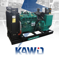 Groupe électrogène diesel de type ouvert 1000 kW, refroidi par eau, triphasé 50 Hz, alimentation de secours industrielle avec ATS 480 V