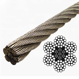 ลวดสลิงเหล็กชุบสังกะสี 9A สำหรับเครนและแท่นขุดเจาะ - Product Image 1