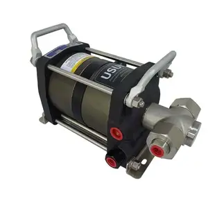 USUN Model: 2AF200 Max 30000 PSI double head drive compressed air driven high pressure water pump for hydro testing