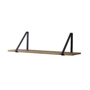 WEKIS Heavy-Duty Rustic Black Iron Wall Shelf Bracket Single Triangle Structure with 75lbs Capacity for Furniture Use - Product Image 5