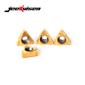 Inserto de Torneado de Roscas de Carburo Sólido Personalizable 11 ER 1.0 ISO JA025P, Forma Triangular Moldeada ISO, Recubrimiento PVD, Mecanizado CNC - Product Image 2