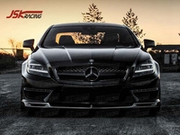 LÈVRE AVANT EN FIBRE DE CARBONE STYLE V 2012-2013 pour MERCEDES BENZ CLS-CLASS W218 AMG CLS63