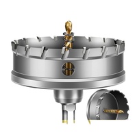 Foret à découper en carbure cémenté pour éviers de cuisine, réservoirs d'eau, tôles d'aluminium et d'acier (métrique, 1 pièce)