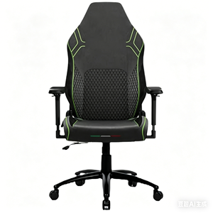 <span class=keywords><strong>Silla</strong></span> de Escritorio Ergonómica Giratoria 360 Grados, Moderna, de Cuero y Tela, para Juegos y Computadora, Alternativas de Marca de Lujo - Product Image 5