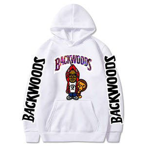 เสื้อฮู้ดดี้ผู้ชายไซส์ใหญ่ ผ้าคอตตอนผสมโพลีเอสเตอร์ คุณภาพสูง ทรงหลวม ไหล่ตก ลาย <span class=keywords><strong>Backwoods</strong></span> Cookie RAW <span class=keywords><strong>ราคา</strong></span>ถูก - Product Image 5